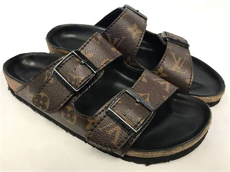 louis vuitton sandals birkenstock|Louis Vuitton sandals for sale.